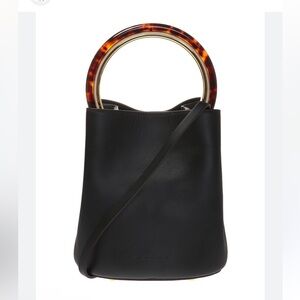 Marni le Pannier mini bag in black